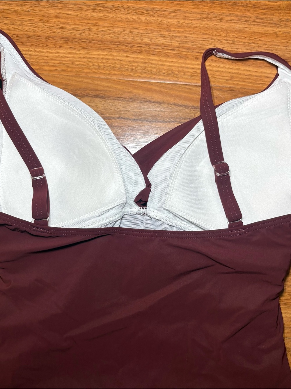 Nip Tuck Swim Claret One Piece Swimsuit Multi Sizes NWT - Picture 4 of 7